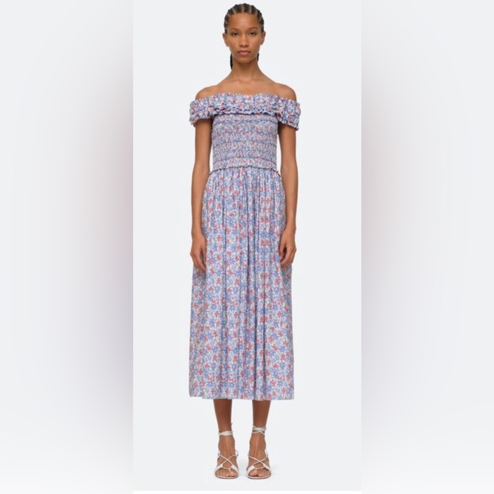 Sea Peggy off the shoulder dress